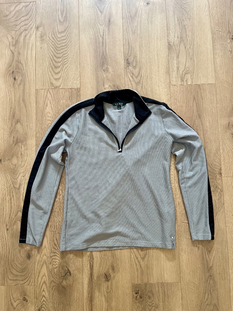 Lauren Polo Ralph Lauren Quarter Zip Petite Large